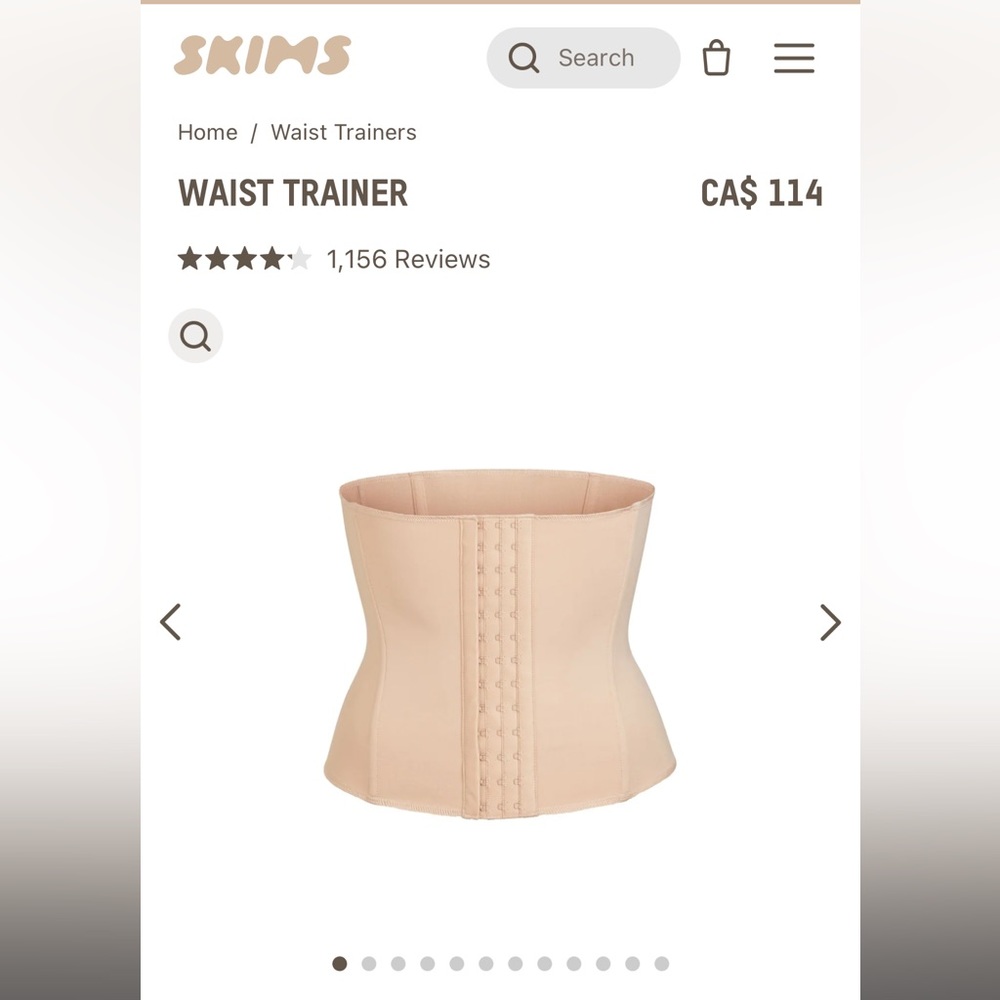 Skims Waist Trainer Corset